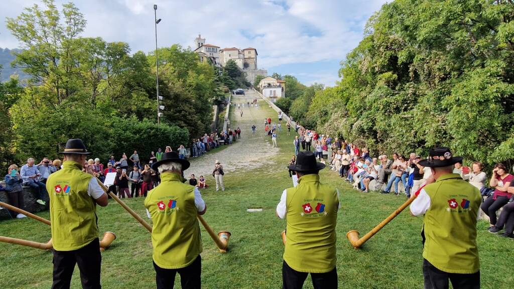 Gruppo del Coro Ticinese al Sacro Monte 