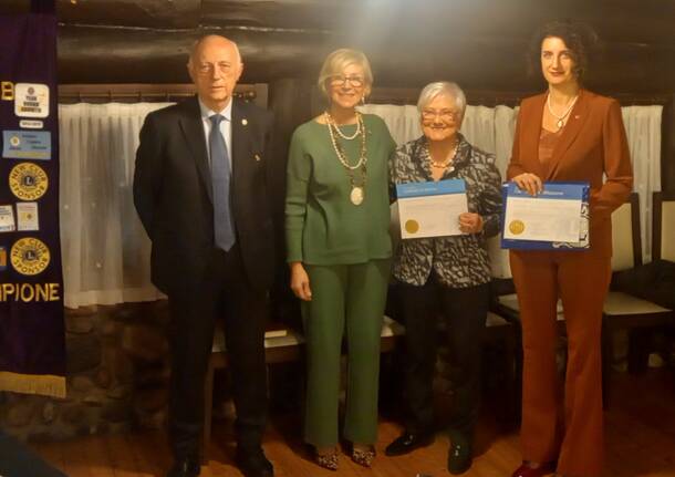 Il Lions Club Legnano Rescaldina Sempione "Club Modello" per la Campagna 100