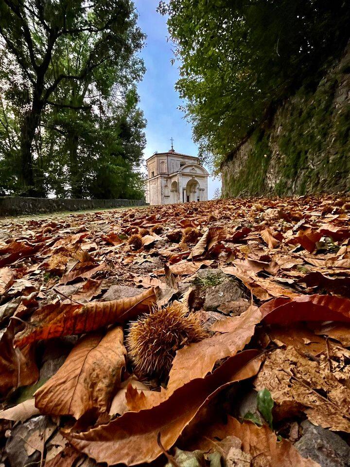Il sacro Monte all'alba