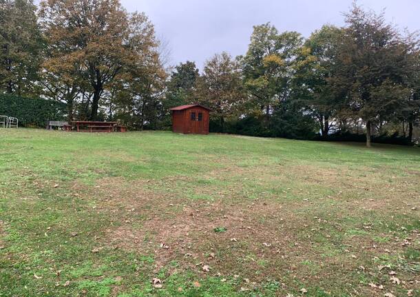 Il terreno donato a Casciago che diventerà un parco