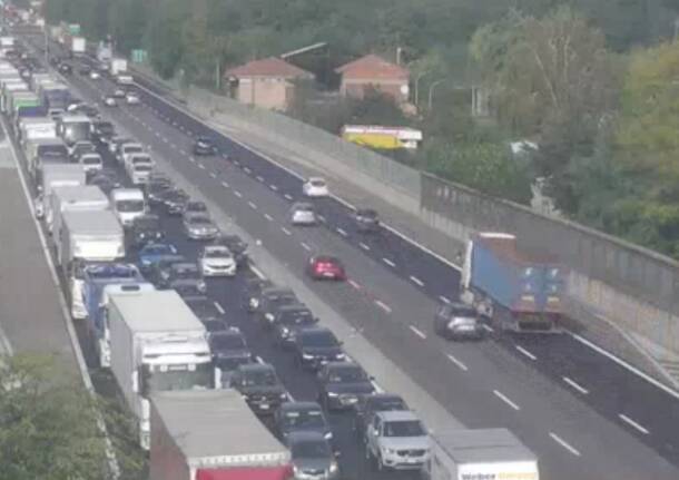 incidente autostrada tra legnano e castellanza