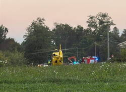 incidente stradale elisoccorso gallarate ottobre 2023