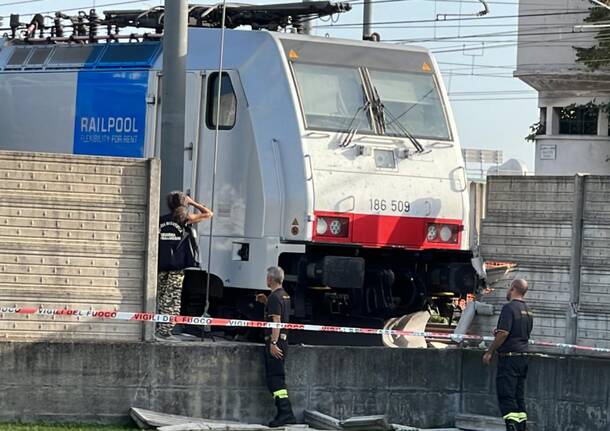 L'incidente ferroviario allo scalo merci di Gallarate