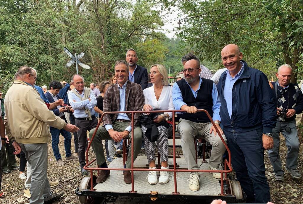 La cicloferrovia della Valmorea