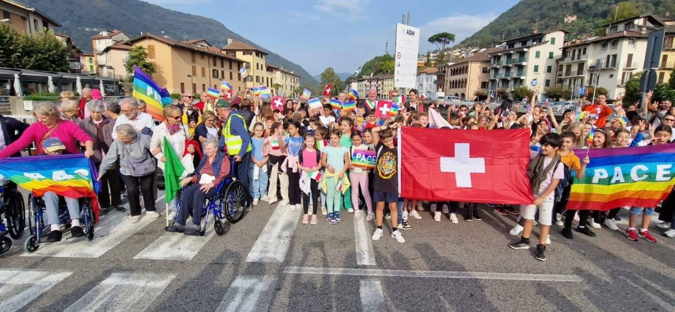 lavena Ponte Tresa - La marcia della pace 2023