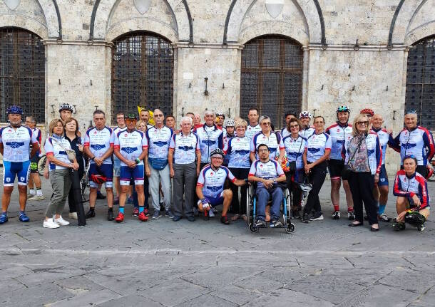 Legnano e Siena uniti dalla Granfondo ciclistica dei Trapiantati