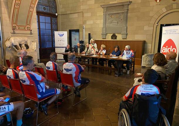 Legnano e Siena uniti dalla Granfondo ciclistica dei Trapiantati