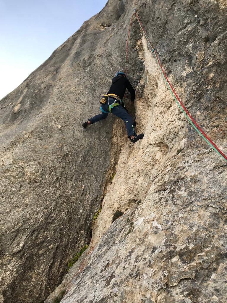 Matteo Della Bordella e Iris Bielli liberano "Madre roccia", nuova via alpinistica sulla Marmolada