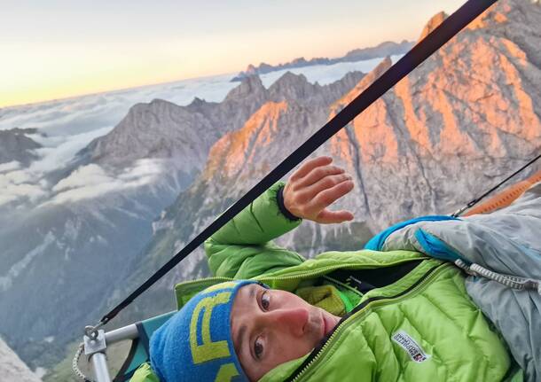 Matteo Della Bordella e Iris Bielli liberano "Madre roccia", nuova via alpinistica sulla Marmolada