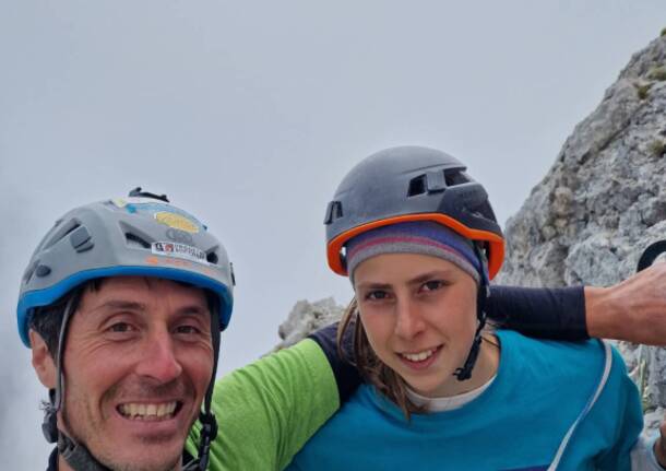 Matteo Della Bordella e Iris Bielli liberano "Madre roccia", nuova via alpinistica sulla Marmolada