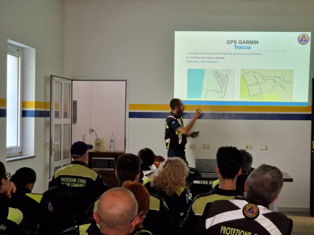 Maxi addestramento della Protezione civile di Legnano