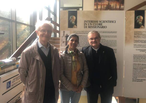 Padre Carlo Crespi, missionario legnanese, ricordato con una mostra fotografica