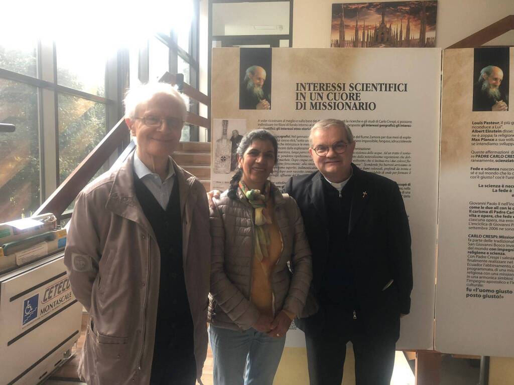 Padre Carlo Crespi, missionario legnanese, ricordato con una mostra fotografica