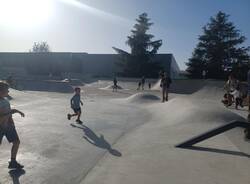 Saronno inaugura il nuovo volto dello skatepark del quartiere Matteotti