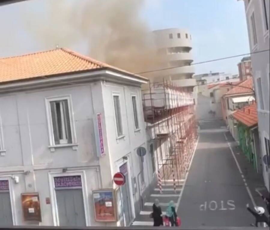Saronno incendio 