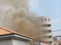 Saronno incendio 