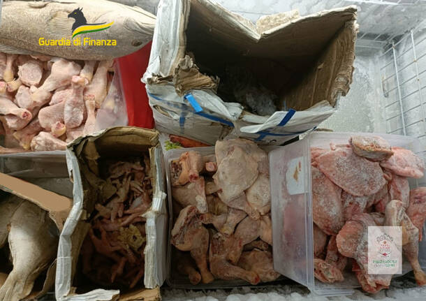 Sequestrati 100 kg di alimenti e chiusa un'attività commerciale a Como