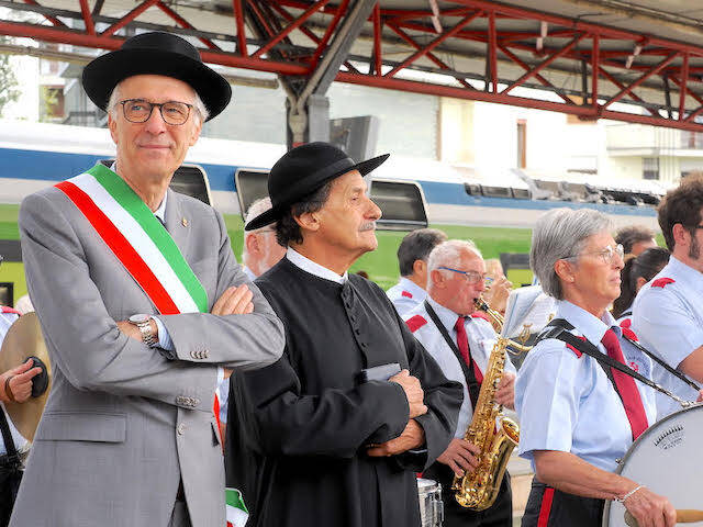 Treno storico a Saronno
