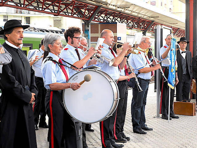 Treno storico a Saronno