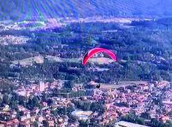 Viggiù - Il punto decollo per parapendio sul Monte Orsa