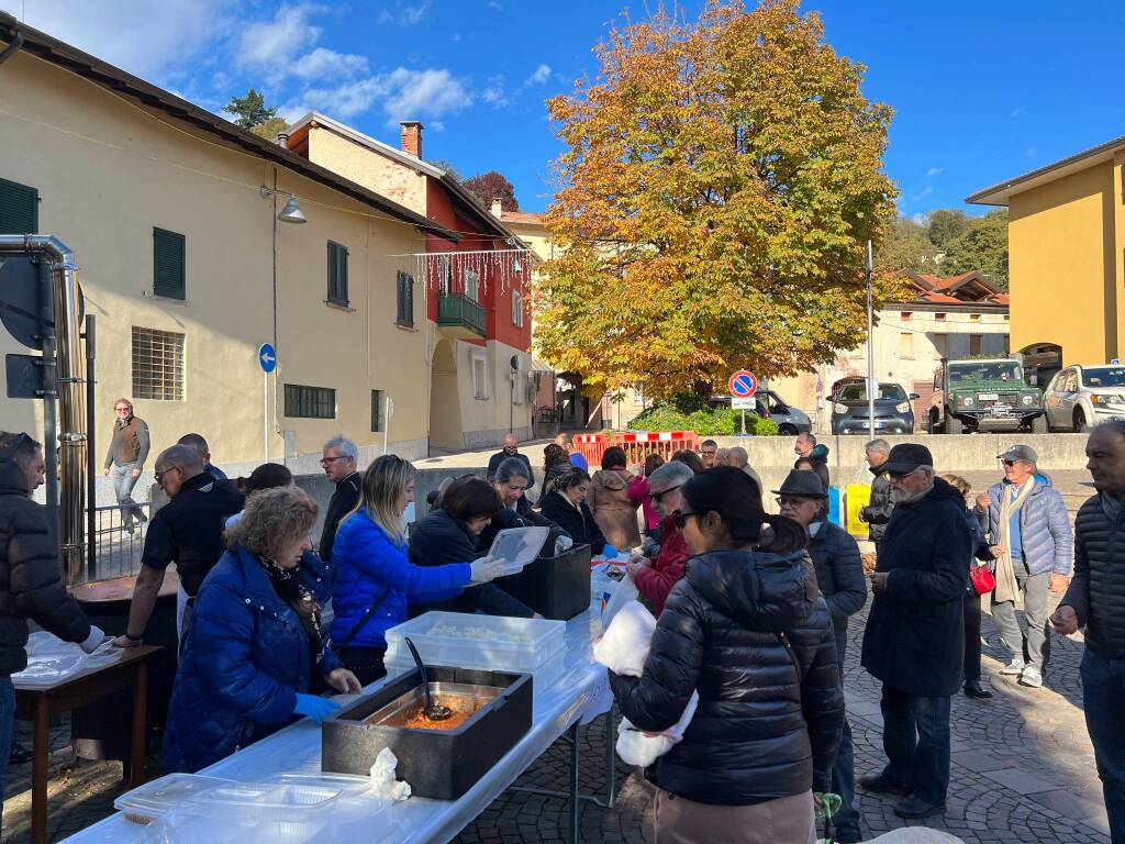 A Ispra la polentata organizzata dai commercianti 
