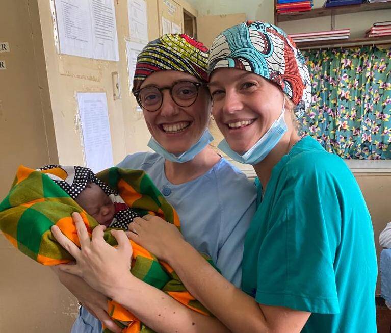 Anna specializzanda in Africa con il Cuamm