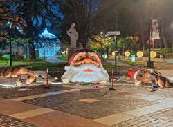 babbo natale da sotto terra padova luca zaia facebook