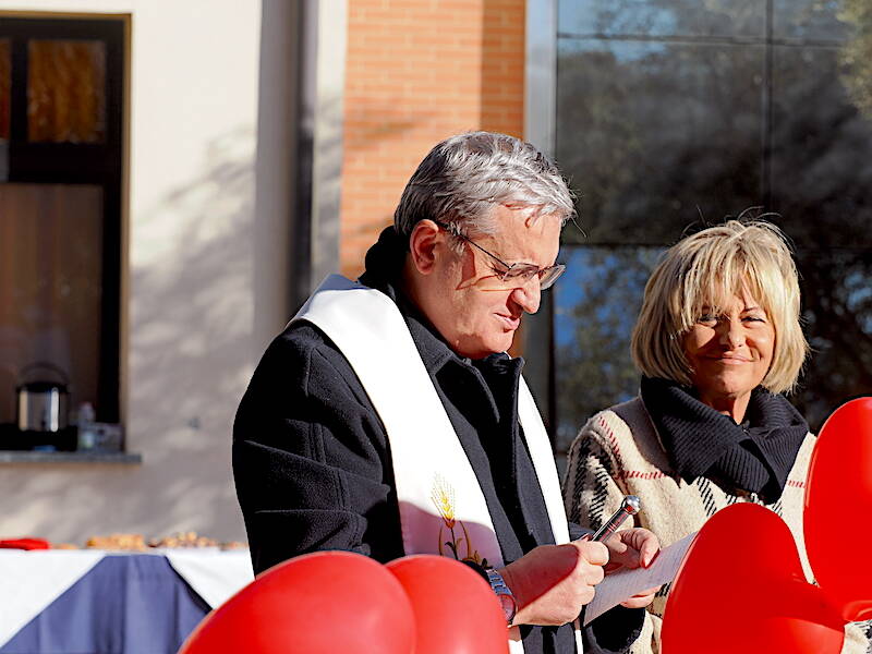 La panchina rossa a Gallarate