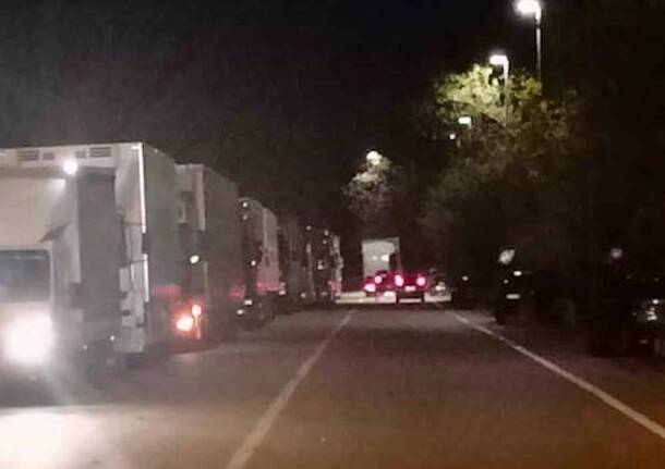 Vuelos cancelados y miles de camiones en tierra, huelga de 24 horas en la ciudad naviera de Malpensa