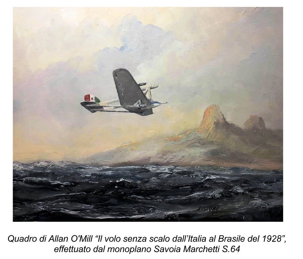 Gli "aeropittori", artisti della Provincia con le ali