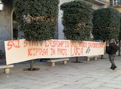 I funerali di Luca Alfano