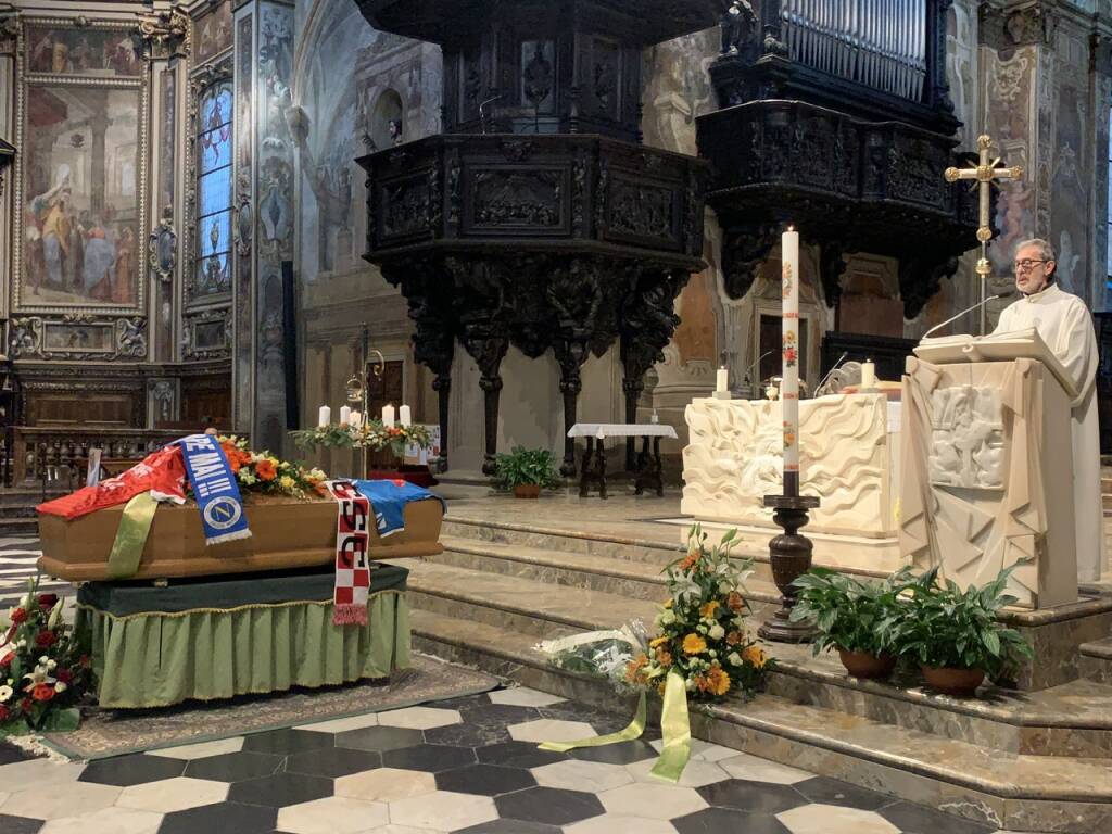 I funerali di Luca Alfano