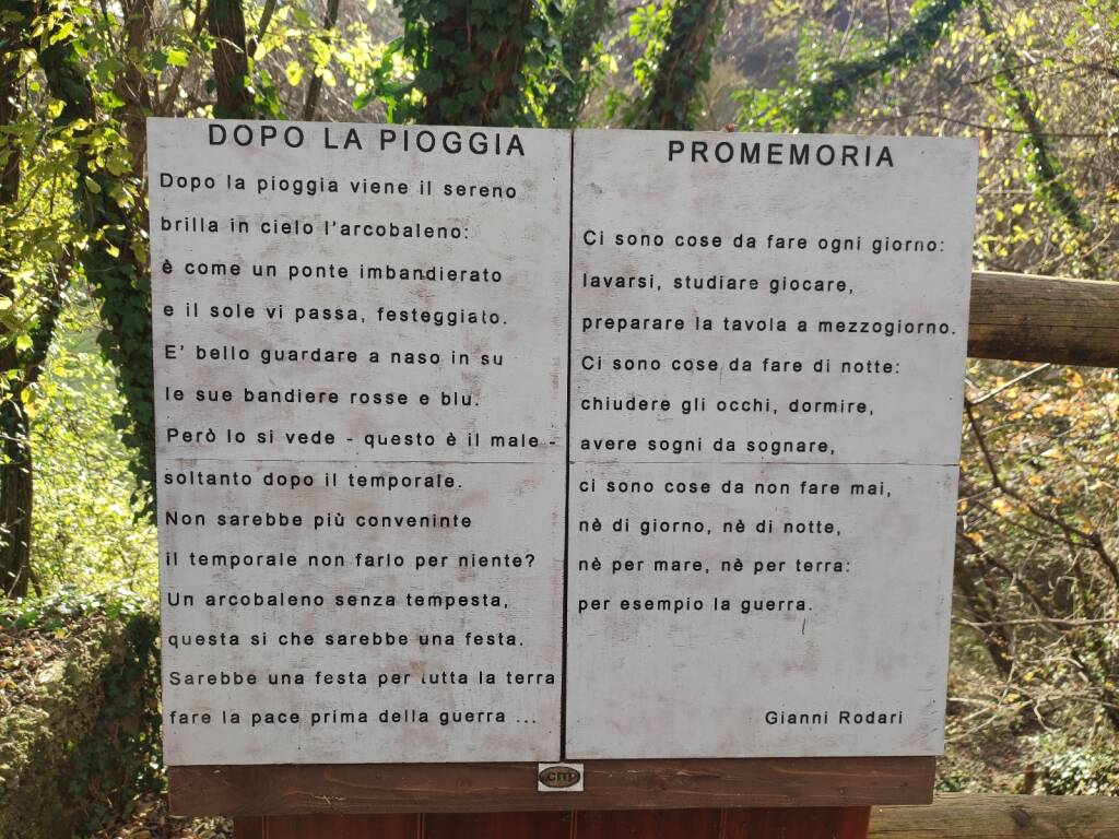 Il Magio di Ghirla e il messaggio di pace di Gianni Rodari