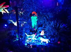 Il presepe luminoso di Sesona diventa sempre più grande