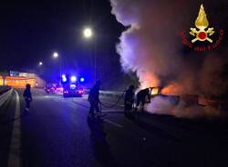 incendio auto 336 malpensa
