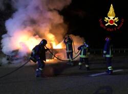 incendio auto 336 malpensa