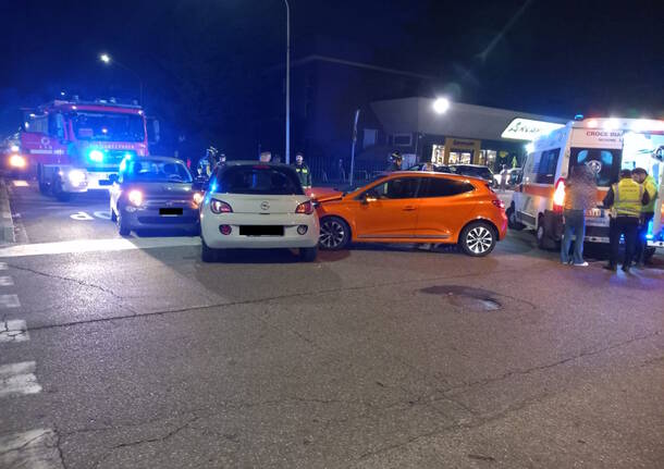 Incidente in via Montecassino a Legnano