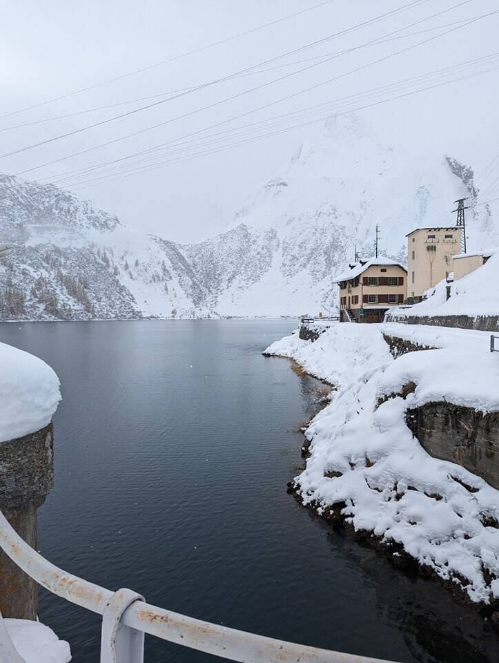 La neve a Riale - foto di Centro Meteo Piemonte