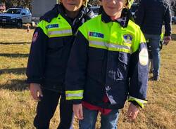 La protezione civile in festa ad Angera 