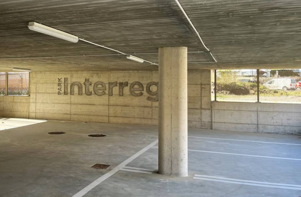 Lavena Ponte Tresa - Il nuovo parcheggio multipiano del progetto Interreg