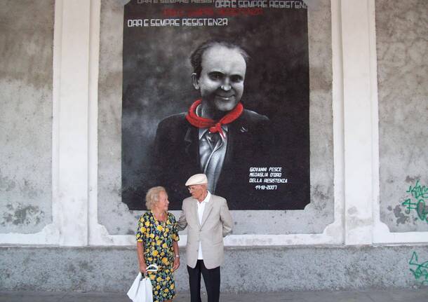 murales partigiano visone nerviano