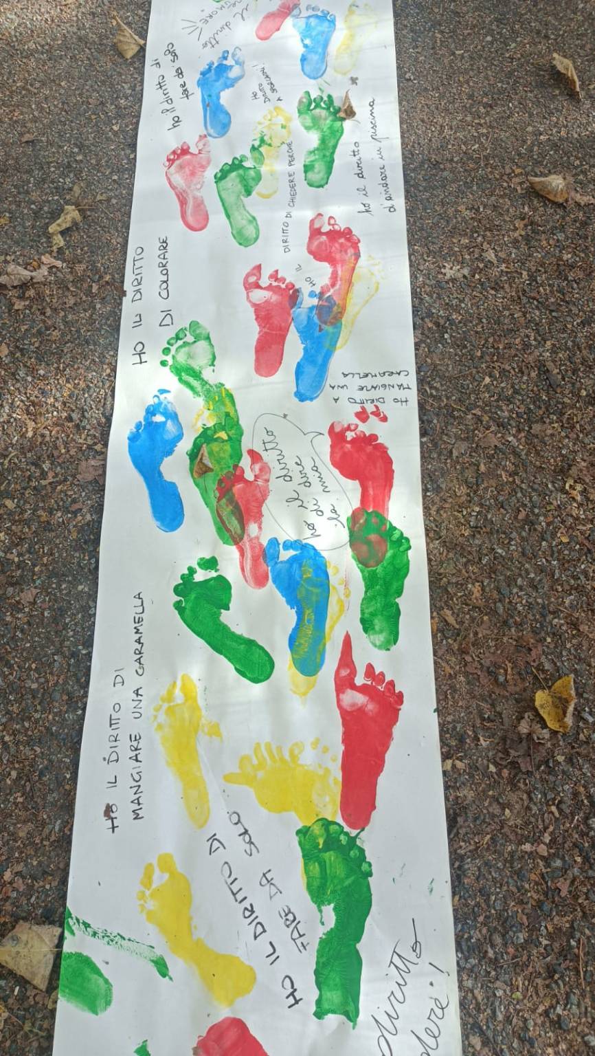 "Non calpestare i diritti dei bambini"