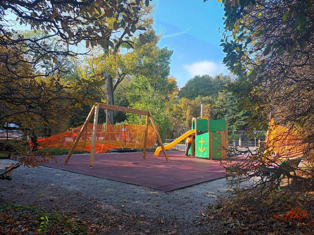 nuova area giochi giardini estensi