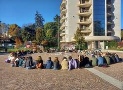 Presidio a Busto Arsizio dell'Unione degli Studenti