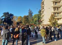 Presidio a Busto Arsizio dell'Unione degli Studenti