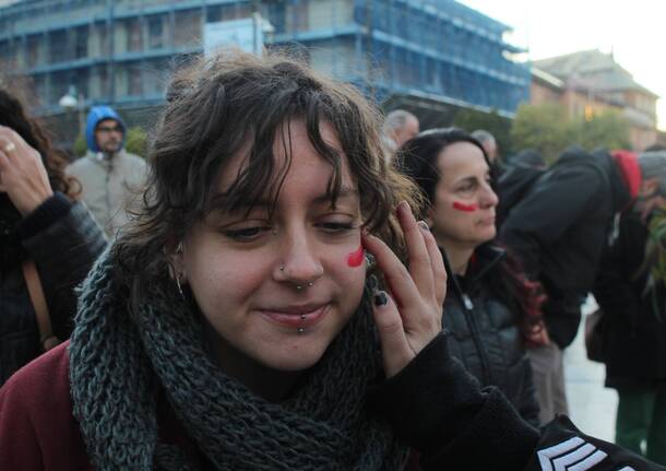 studenti candiani contro violenza sulle donne