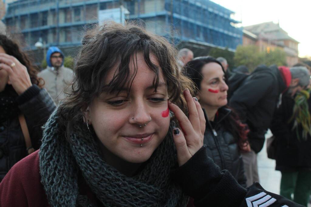 studenti candiani contro violenza sulle donne