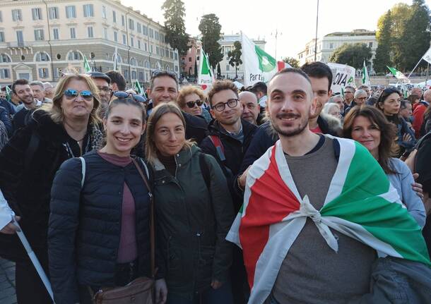 Tanto Varesotto alla manifestazione del Pd a Roma