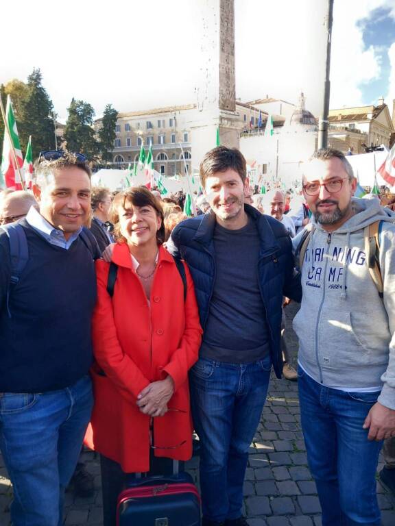 Tanto Varesotto alla manifestazione del Pd a Roma