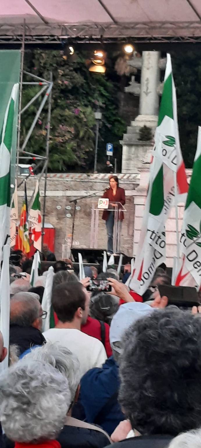 Tanto Varesotto alla manifestazione del Pd a Roma